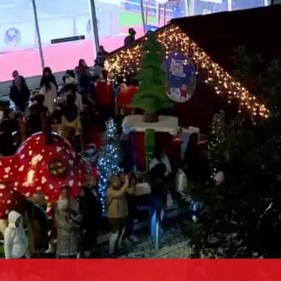 Milhares de pessoas enchem as ruas de Portimão para receber o Pai Natal