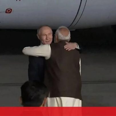 Modi recebe Putin na Índia em encontro diplomático
