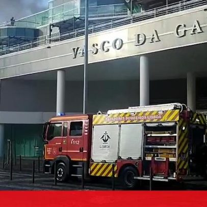 Novas imagens mostram aparelho no Vasco da Gama após incêndio num restaurante