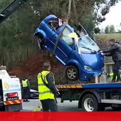 Homem morre após despiste e queda em ravina em Lousada