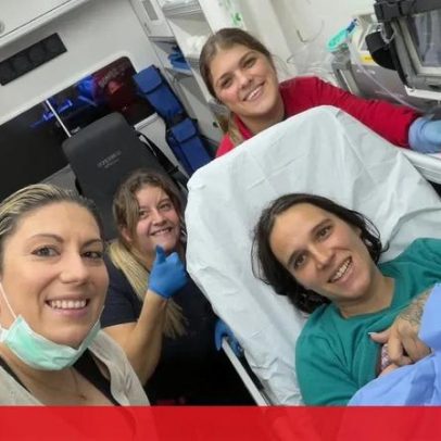 Bebé nasce em ambulância no quartel dos Bombeiros de Sacavém