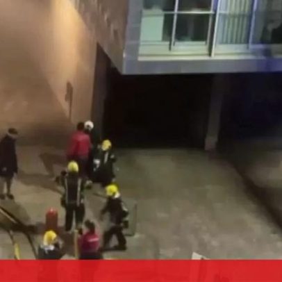 Prédio evacuado na Póvoa de Varzim por incêndio em garagem