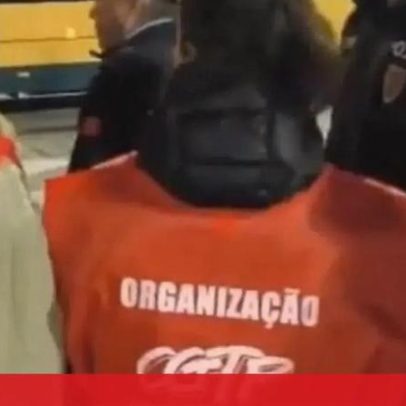 Tensão entre piquetes da greve e PSP junto à Carris em Lisboa