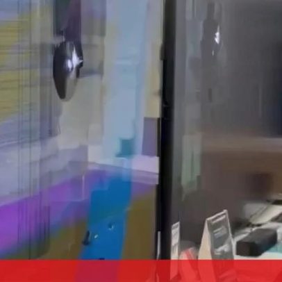 Homem invade loja no NorteShopping e danifica vários equipamentos