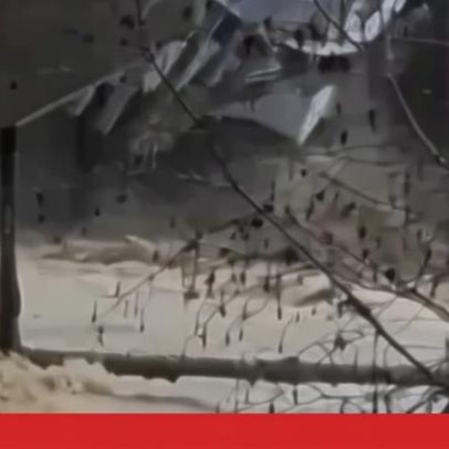Vídeo mostra colapso de ponte após cheias nos EUA