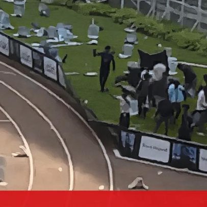 Caos na Índia: adeptos destroem estádio após não ver Messi em visita especial