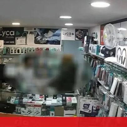 Ladrão encapuzado finge roubar produto e esfaqueia lojista em Campolide