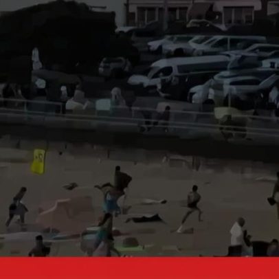 Pânico na praia em Sydney após disparos durante ataque mortal
