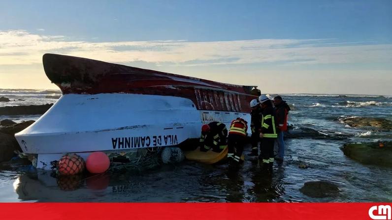 Encontrados dois corpos de pescadores após naufrágio na Ilha de Ínsua
