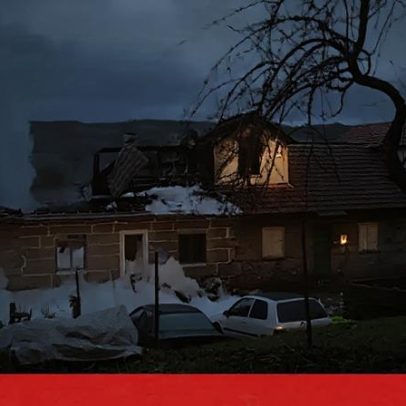 Incêndio em Vila Pouca de Aguiar desalojou cinco pessoas de três casas