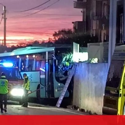 Morto em despiste de autocarro em Ovar