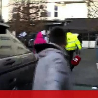Enviado especial do CM foge em directo para evitar gás lacrimogénico em Bruxelas