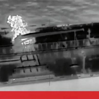 Ucrânia afirma ter atingido navio-tanque da frota sombra russa no Mediterrâneo