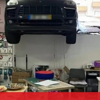 Mulher fica ferida após colisão na loja onde trabalhava em São João da Madeira