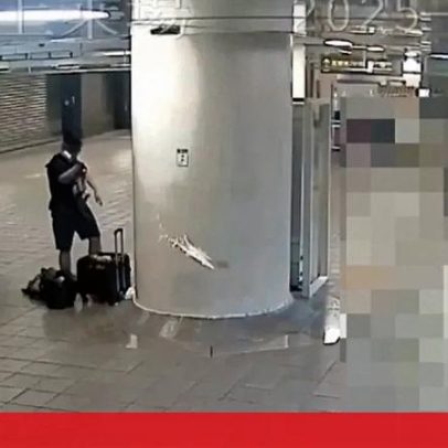 Autor de ataque na principal estação de metro de Taiwan lança coquetéis Molotov