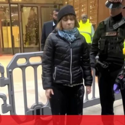 Greta Thunberg detida em Londres durante protesto pró-palestinos