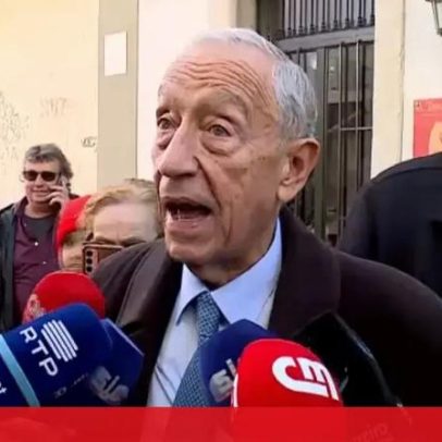 Marcelo visita ginjinha do Barreiro e deixa votos para 2026