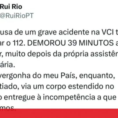 Ferido grave em colisão entre carro e mota na VCI, Porto; Rui Rio pediu socorro