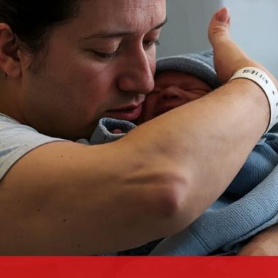 Afonso nasce no dia de Natal e já é muito amado