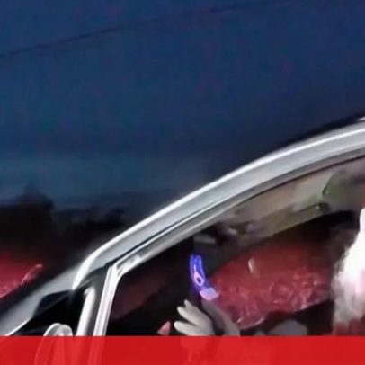 Pai Natal apanhado em excesso de velocidade nos EUA