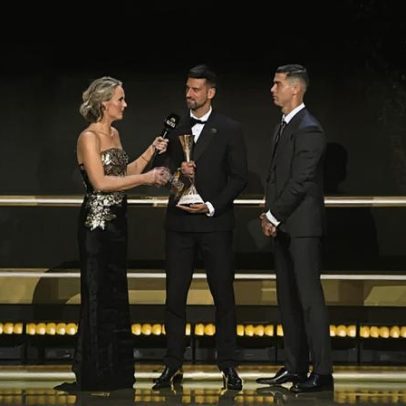 Novak Djokovic recebe distinção com chancela de Ronaldo