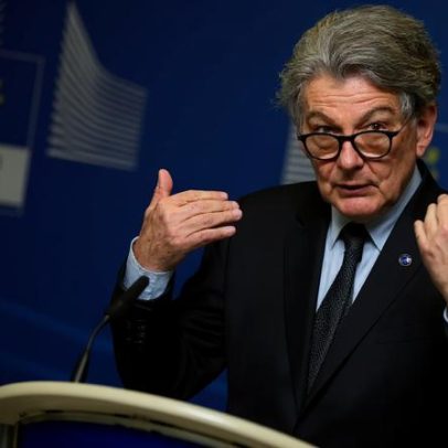EUA negam entrada a ex-comissário europeu Thierry Breton