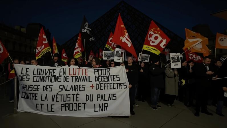 Museu do Louvre reabre parcialmente enquanto greve persiste