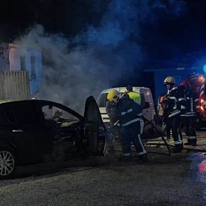 Pai e filha feridos em colisão entre dois carros em Santa Maria da Feira