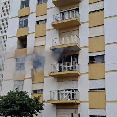 Mulher gravemente ferida em incêndio em apartamento em Loulé