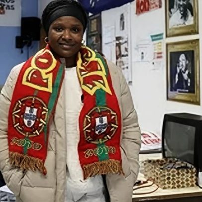 Mãe de Janice assiste à final do Mundial e não consegue ficar parada