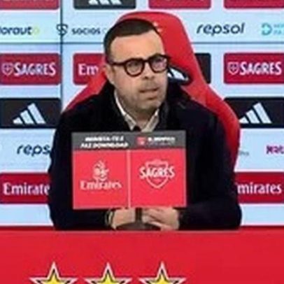 Presidente da SAD do Famalicão comenta arbitragem na Luz como réplica do ciclone