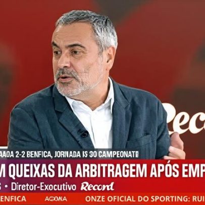 Krithinas: Benfica entrou em Braga como se jogasse contra Sporting ou FC Porto