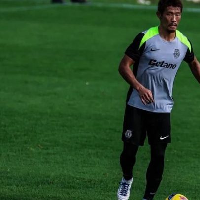Morita reintegrado, a novidade no treino do Sporting