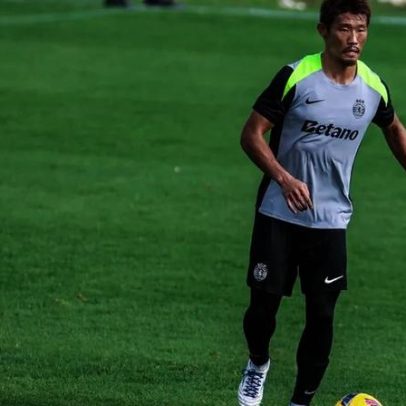 Reintegração de Morita marcou treino do Sporting