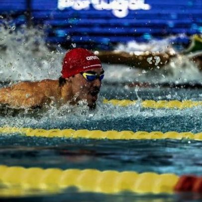 Diogo Ribeiro destaque nos Nacionais de piscina curta em Leiria