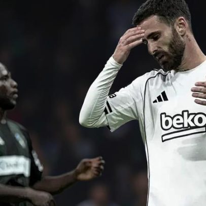 Rafa fica de fora dos convocados do Besiktas, surpresa na Turquia