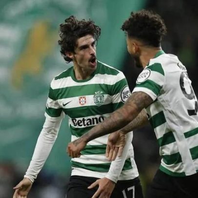 Trincão é o avançado do mês de novembro no Sporting