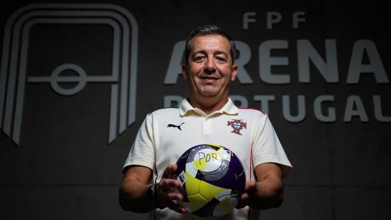 Luís Conceição, selecionador nacional