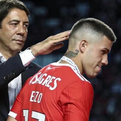 Enzo Fernández pede a Rui Costa para aceitar a transferência