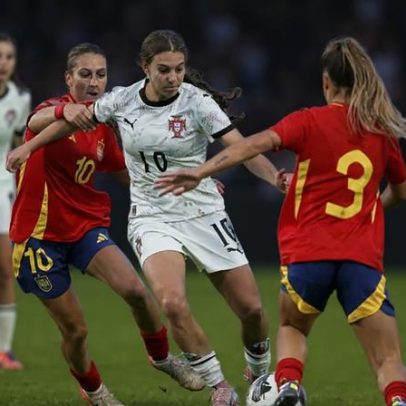 Portugal perde com Espanha na qualificação para Euro 2026 sub-17 feminino
