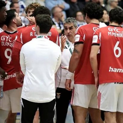 Benfica perde com Melsungen e fica sem pontos na Main Round da Liga Europeia