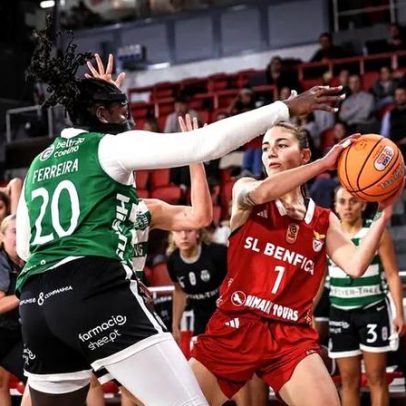 Benfica vence Sporting no dérbi feminino de basquetebol após 10 anos