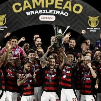 Flamengo vence Ceará e conquista o Brasileirão
