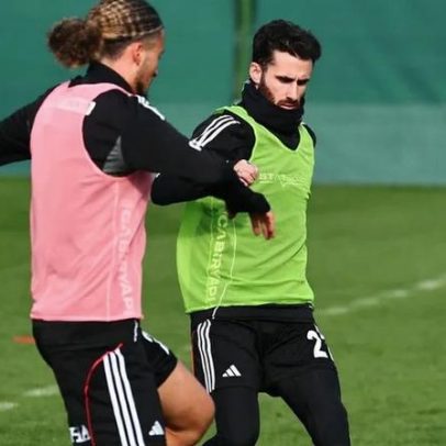 Rafa regressa aos treinos com o Besiktas e o clube divulga foto
