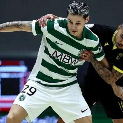 Sporting goleia AEK e aguarda Benfica na Liga dos Campeões