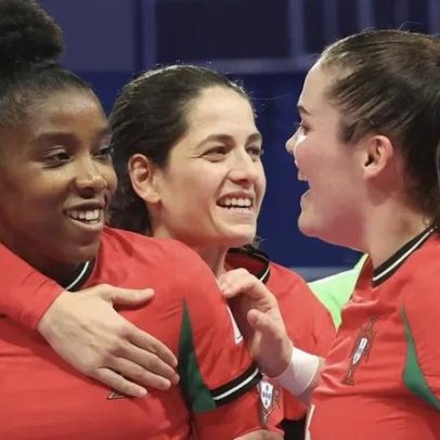 Portugal goleia Argentina e enfrenta o Brasil na final do futsal feminino