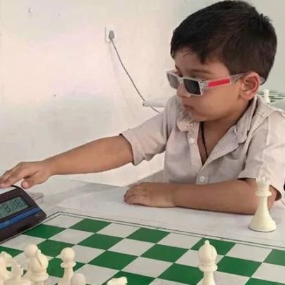 Prodígio indiano torna-se o mais jovem a obter ranking FIDE aos 3 anos