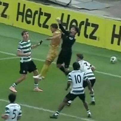 Penálti polémico em Farense-Sporting da Liga Revelação gera debate