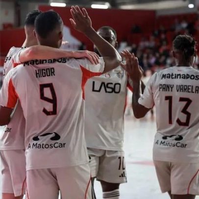 Benfica vence Sporting e fica nos quartos de final da Champions de futsal