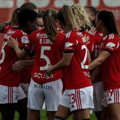 Benfica vence Damaiense e avança aos quartos da Taça de Portugal feminina